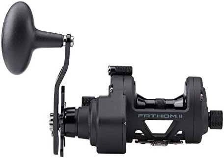 Penn Fathom II Star Drag Conventional Fishing Reel, Black Gold, 25N - Image 3
