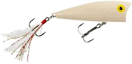 Rebel Pop-R Feathered Topwater Popper Fishing Lure - Image 2