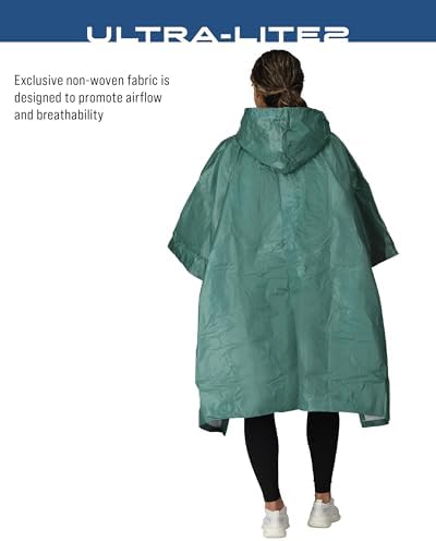 FROGG TOGGS Ultra-lite2 Waterproof Rain Poncho, Breathable and Reusable - Image 3