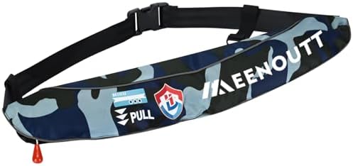 Adult Automatic Inflatable Belt Pack Waist PFD for SUP Fishing Kayaking by Unknown