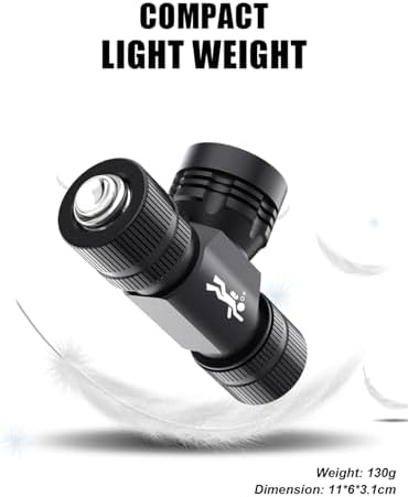 Diving Headlamp Scuba Dive Light - PFSN 3IN1 Dive Headlight 1200 Lumens, IP68 Waterproof 80m Underwater Headlamp for Diving, Diving Flashlight Best for Diver (Included 2X Rechargeable Batteries) - Image 7