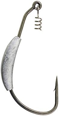 Berkley Fusion19 Wide Gap Live Bait Hooks, Size 4 Fishing Hooks, Needle Point with SlickSet Coating for Easy Penetration, Forged for Added Strength by Berkley