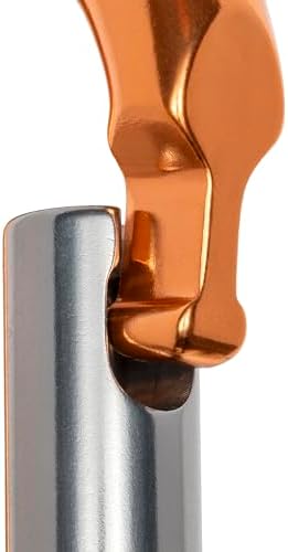Oval Aluminum Carabiner Straight Gate Keylock 7kN - Image 4