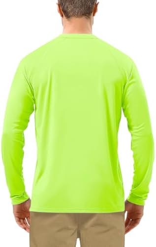 Roadbox Men's UPF 50+ UV Sun Protection Shirts, Long Sleeve Swim Rash Guard - Image 2