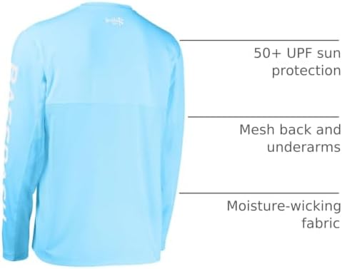 BASSDASH Fishing T Shirts for Men UV Sun Protection UPF 50+ Long Sleeve Tee T-Shirt - Image 4
