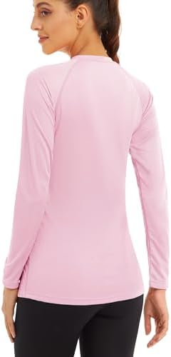 MAGCOMSEN Women's Long Sleeve Shirts UPF 50+ Sun Protection Shirts for Hiking Fishing Workout Rash Guard - Image 2