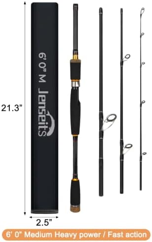 Jenseits Fishing Rods, Fishing Pole & Reel Combos for Freshwater Fishing - Image 2