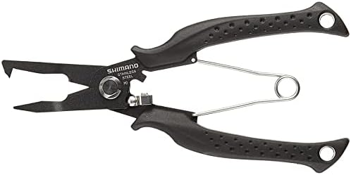 Shimano CT-561P Split Ring Pliers Offshore Straight 185 x 50 x 16 mm Bk 462725 by Unknown