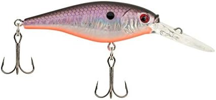Berkley Flicker Shad Fishing Lure, Slick Smelt, 3/16 oz, 2in | 5cm Crankbaits, Size, Profile and Dive Depth Imitates Real Shad, Equipped with Fusion19 Hook - Image 2