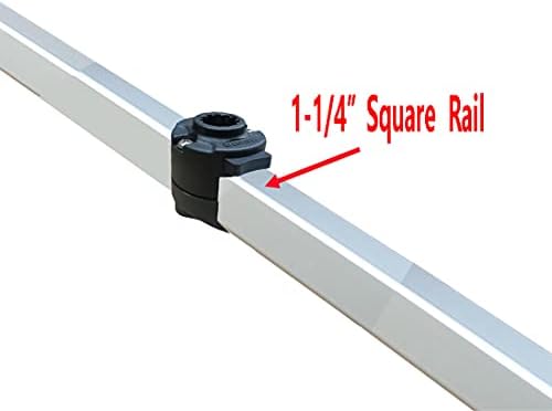 Brocraft Marine Universal Electronic Mount with Rail Mount for Fish Finders - Image 4