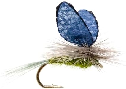 Outdoor Planet 12 Psycho Prince/Anato May/PMX/Parachute Hopper Dry Flies and Nymph Flies for Trout Fly Fishing Flies Lure Assortment - Image 3