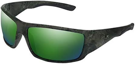 HUK Sunglasses, Polarized Lens Eyewear with Performance Frames, Fishing, Sports & Outdoors Sunglasses by HUK