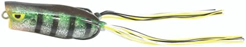Northland Fishing Tackle Reed Runner Weedless Hollow Body Topwater Popping Frog for Bass Fishing, Perch, 1.75" Length by NorthlandFishingTackle