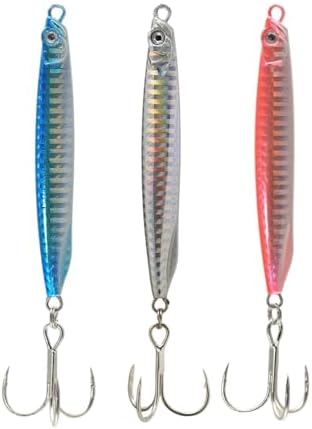 Saltwater Fishing Lures Fishing Jigs Fishing Spoons for Striped bass, Pompano, Spanish Mackerel ，Bluefish by Unknown
