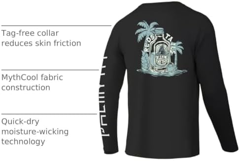 Palmyth Fishing Shirts for Men Long Sleeve UPF 50+ T Shirt Sun Protection - Image 4