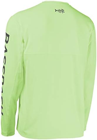 BASSDASH Fishing T Shirts for Men UV Sun Protection UPF 50+ Long Sleeve Tee T-Shirt - Image 3