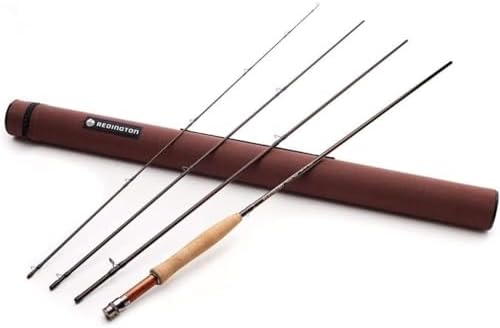 Redington Classic Trout Freshwater Fly Fishing Rod - Moderate Action 4-Piece Fly Rod - Case Included by REDINGTON