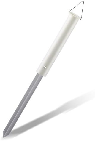 Dr.Fish Sand Spikes PVC Aluminum Surf Fishing Rod Holder, Beach Fishing Rod Holder, Portable Pole Holder Saltwater & Freshwater Shore Use River Bank by DrFish