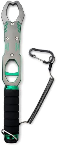 Fish Lip Gripper with Scale, 40LB Fish Grabber, One-Finger Quick Release by Unknown