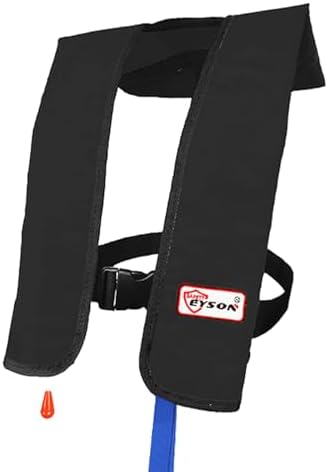 Automatic Inflatable Life Jacket|Life Vest for Adults|PFD Low Profile|Supports up to 330 lbs by morinokawau