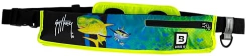 BLUESTORM Cirro 16 Manual Inflatable Belt Pack for Adults | US Coast Guard (USCG) Approved Life Jacket Waist Belt PFD for SUP Paddleboarding, Fishing & Kayaking by Bluestorm