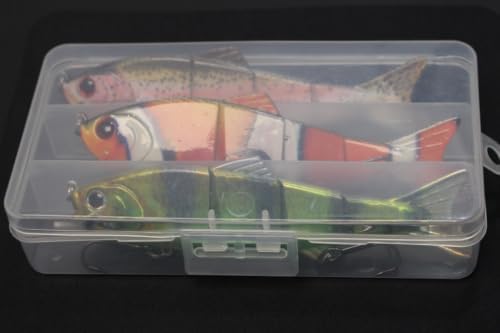 Minnow Crankbait for Bass Fishing Bass Lure Jerkbait Fishing Lures and Tackle Box - Image 3