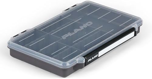Plano StowAway 3700 50/50 Split Stow Tackle Box, with Corrosion-Preventive Rustricor, Single Latch Design, Transparent DuraView Lid, Stackable Storage for Fishing Bait, Lures and Gear - Image 2