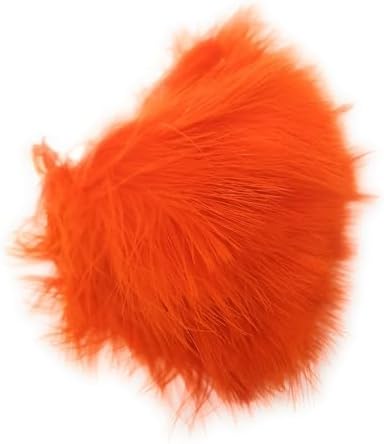Creative Angler Strung Marabou Bird Feathers for Tying Fly Fishing Flies - Fly Tying Accessories - Perfect Choice for Tail & Wings and Easy to Tie On The Lure by CreativeAngler
