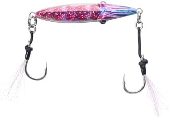Squidlord Jig - Scarlet Glow - Slow Pitch Squid Jig with Glow by AnglerCo