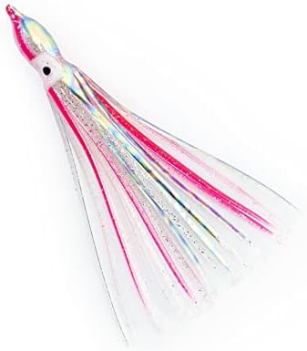 BLUEWING Trolling Squid Skirts Fishing Saltwater 2,3,5,8,12 Inch Octopus Lures 1pcs/5pcs by BLUEWING