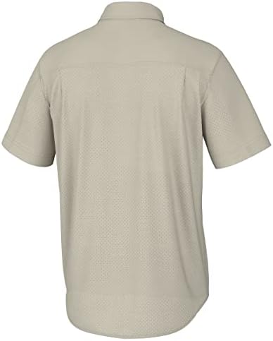 HUK Men's Tide Point Kc Scott Original Artwork Short Sleeve Shirt, Fishing Button Down - Image 5
