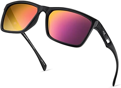 KastKing FlatRock Polarized Sport Sunglasses for Men & Women, UV Protection by KastKing