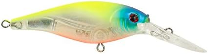 Berkley Flicker Shad Fishing Lure, Flashy Chartreuse, 5/16 oz, 2 3/4in | 7cm Crankbaits, Size, Profile and Dive Depth Imitates Real Shad, Equipped with Fusion19 Hook by Berkley