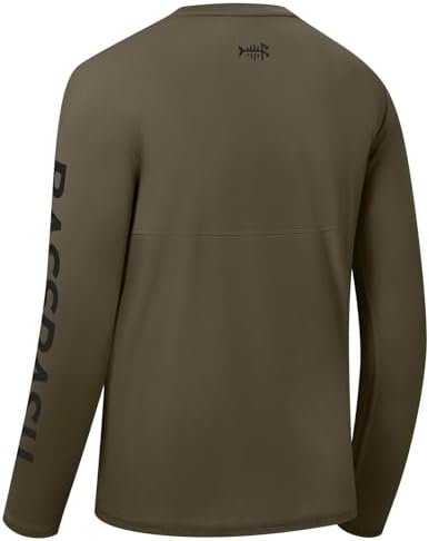 BASSDASH Fishing T Shirts for Men UV Sun Protection UPF 50+ Long Sleeve Tee T-Shirt - Image 2