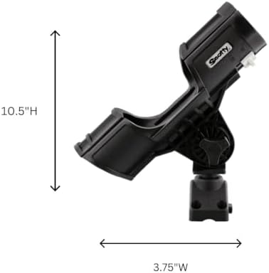 Scotty 0400-BK Rod Holder, Orca W/0241 Side/Deck Mount - Image 3