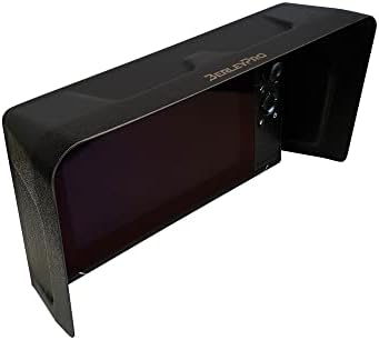 BerleyPro Simrad Fish Finder Visor — Sun Cover & Glare Reduction — Fits NSS EVO2/EVO3, Cruise, GO XSE, GO XSR — CNC Machined ASA Plastic by BerleyPro