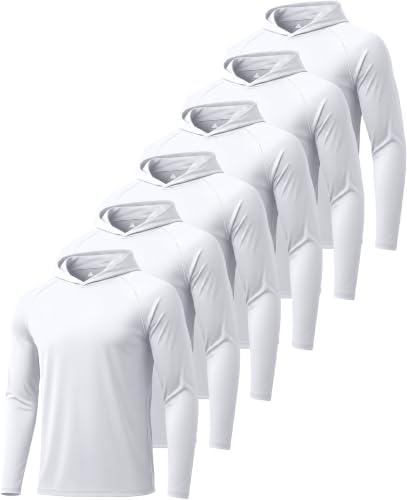 ZITY Men's Lightweight Pullover Hoodie UPF 50+ Fishing Shirts Sweatshirt by ZITY