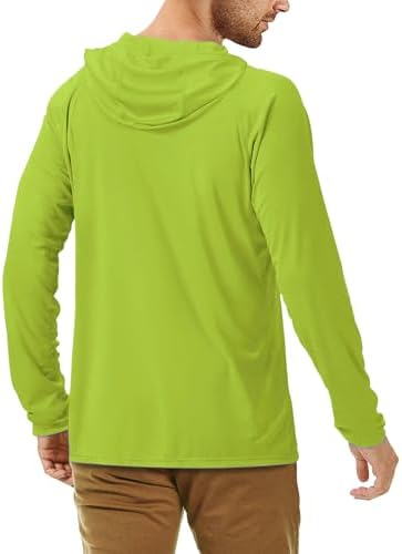 Roadbox Mens Fishing Sun Hoodie, Long Sleeve UPF 50+ UV Protection Shirts - Image 5