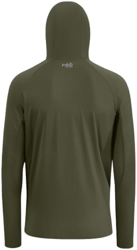 BASSDASH Men's UPF 50+ Camo Long Sleeve Hunting Fishing Hoodie Shirt - Image 3