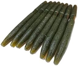 Senko Worms for Bass Fishing – 5.5 Inch Soft Plastic Stick Baits | Wacky Rig, Texas Rig, Ned Rig & Drop Shot | Largemouth & Smallmouth Bass | 8 Pack | Freshwater & Saltwater - Image 4