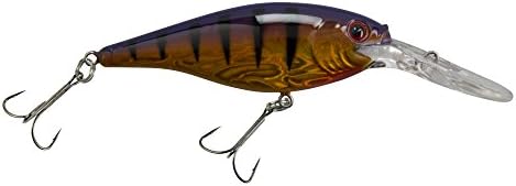 Berkley Flicker Shad Fishing Lure, Slick Purple Bengal, 5/16 oz, 2 3/4in | 7cm Crankbaits, Size, Profile and Dive Depth Imitates Real Shad, Equipped with Fusion19 Hook - Image 2