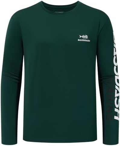 BASSDASH Fishing T Shirts for Men UV Sun Protection UPF 50+ Long Sleeve Tee T-Shirt - Image 4