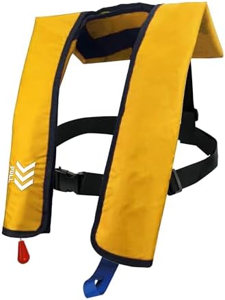 Inflatable Life Jackets for Adults Automatic Life Vests PFD Low Profile Load Capacity Up to 330lbs - Image 2