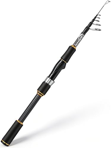 Jenseits 7FT Fishing Rod，Telescopic Fishing Pole, Spin & Cast by Jenseits