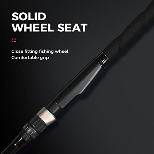BERRYPRO Surf Spinning Rod Carbon Fiber Surf Rod Travel Fishing Rod (9'/10'/11'/12') - Image 3