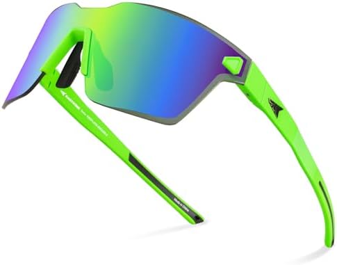 KastKing Tarkio Polarized Fishing Sunglasses, One Piece PC Lens Rimless by KastKing