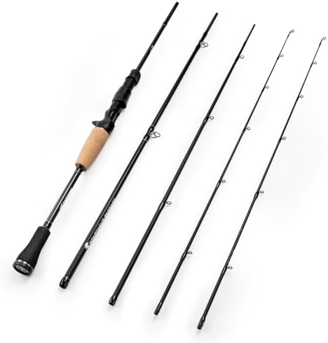 KastKing Spartacus Passage Travel Fishing Rods with Extra Twin-Tip by KastKing