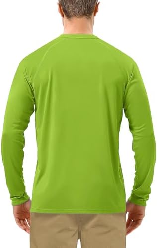 Roadbox Men's UPF 50+ UV Sun Protection Shirts, Long Sleeve Swim Rash Guard - Image 2