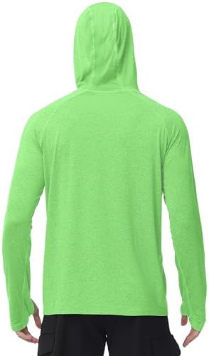 Roadbox Men's UPF 50+ Fishing Shirts, Long Sleeve UV Sun Protection Hoodie - Image 3