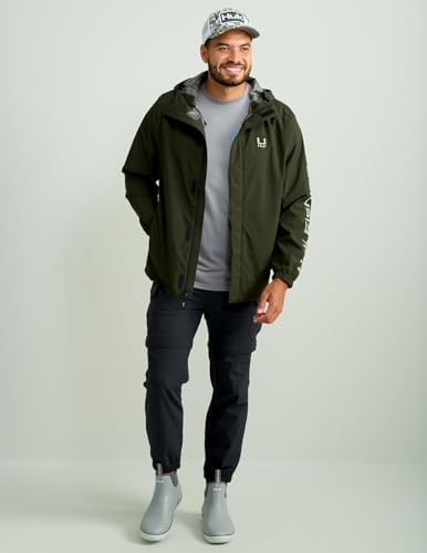 HUK - Men's Storm Jacket, Heavy Duty Fishing Rain Coat - Image 5